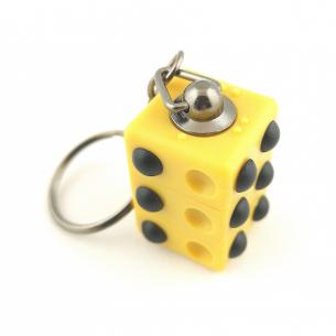 Braille Teaching Cube Keyring